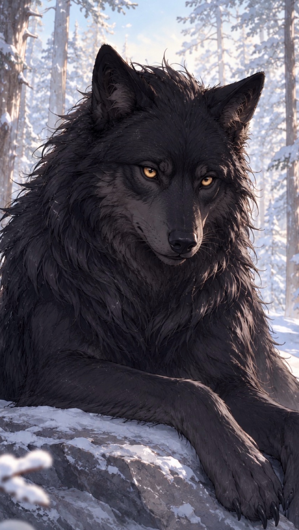 🐺 Sköll Vargan 🐺 (Giant Wolf in heat)