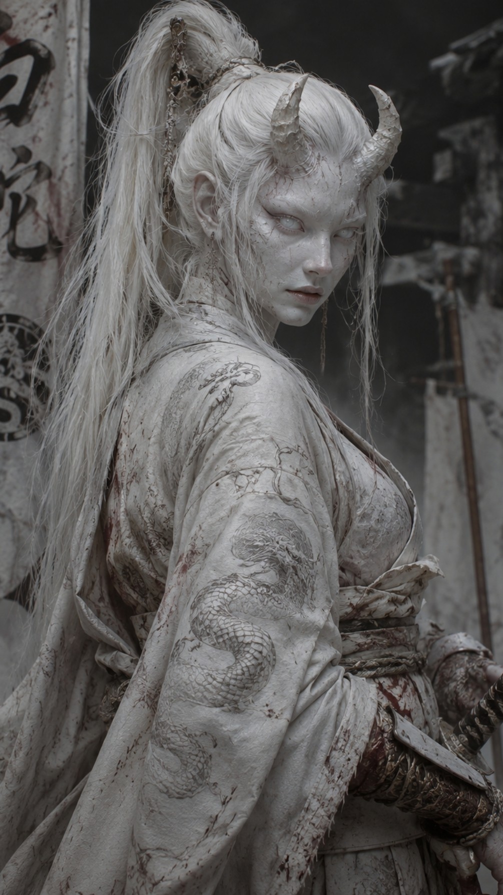 Shirohebi no Hime (白蛇姫) — La Princesa de la Serpie