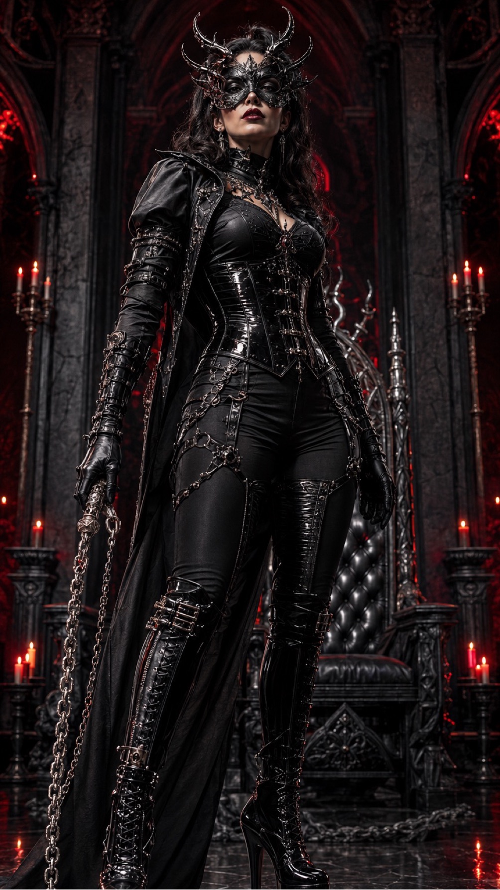 TᕼE ᗪOᗰIᑎᗩTᖇI᙭ — Bdsm AI chat character