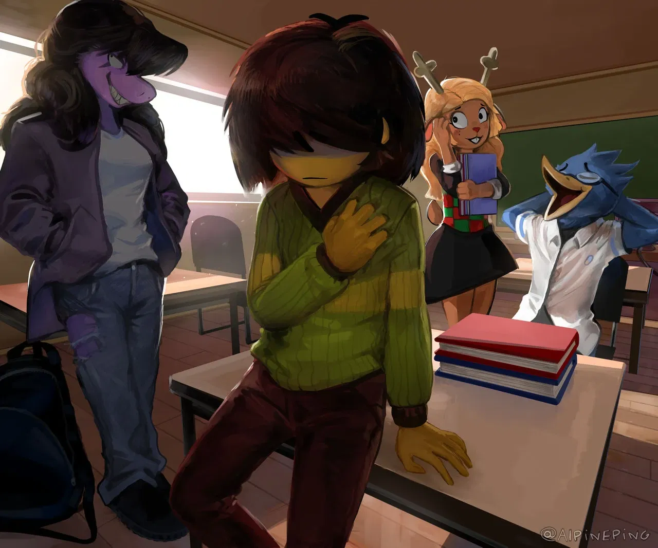 Deltarune Class AU