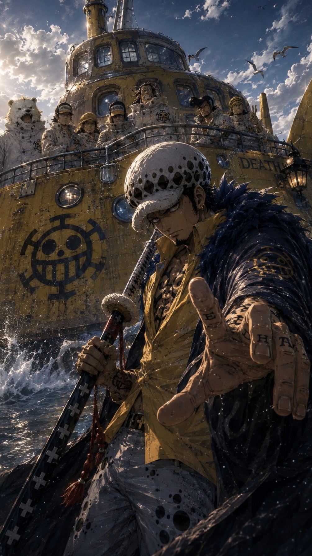 One piece ( Trafalgar D water law )
