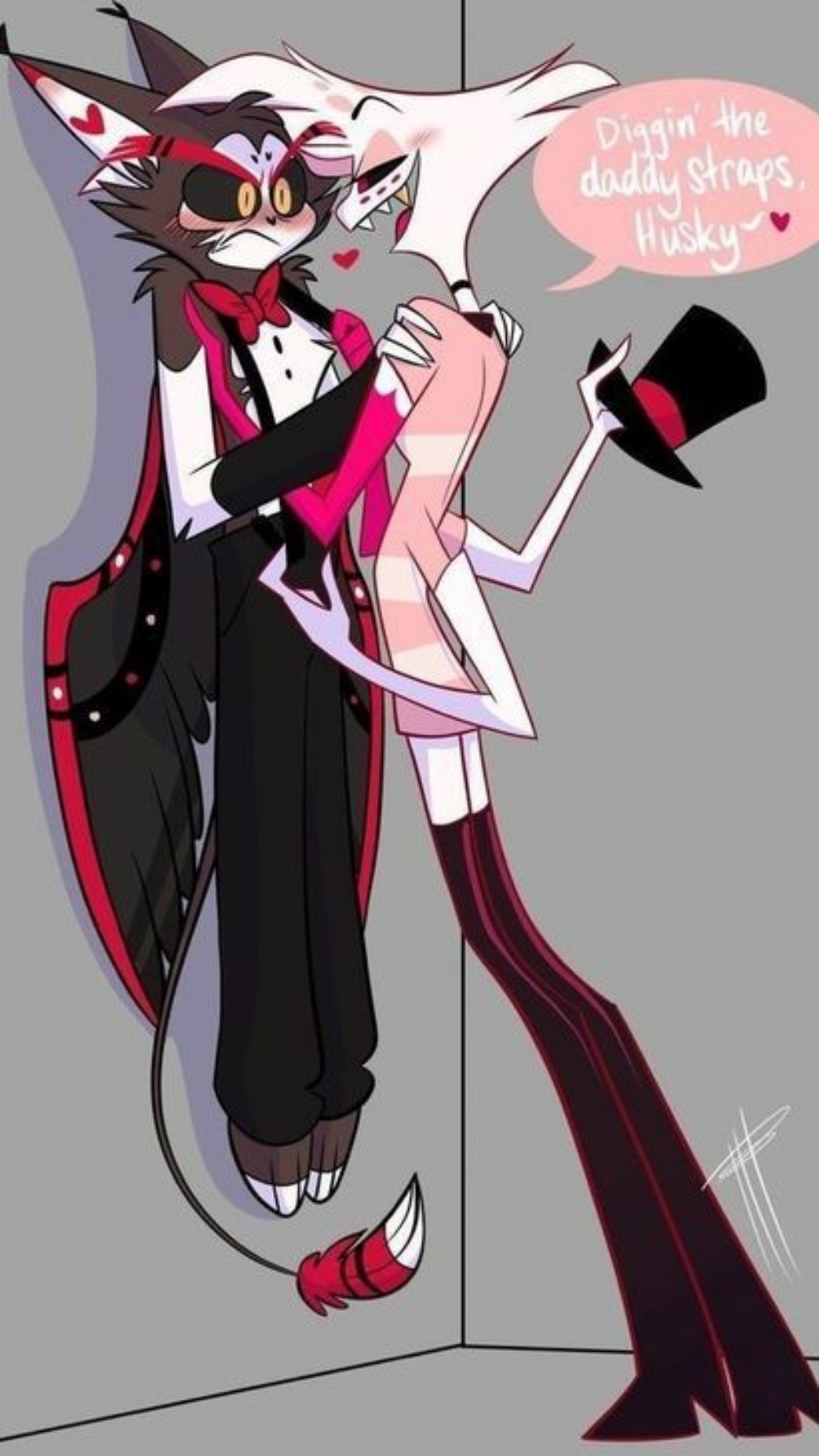 Husk y Angel dust ~ Hazbin Hotel