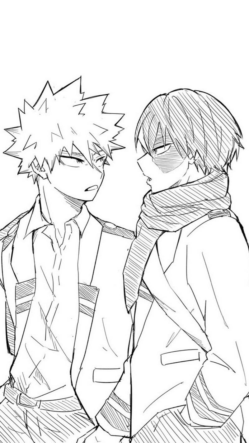 Shoto Todoroki & Katsuki Bakugo