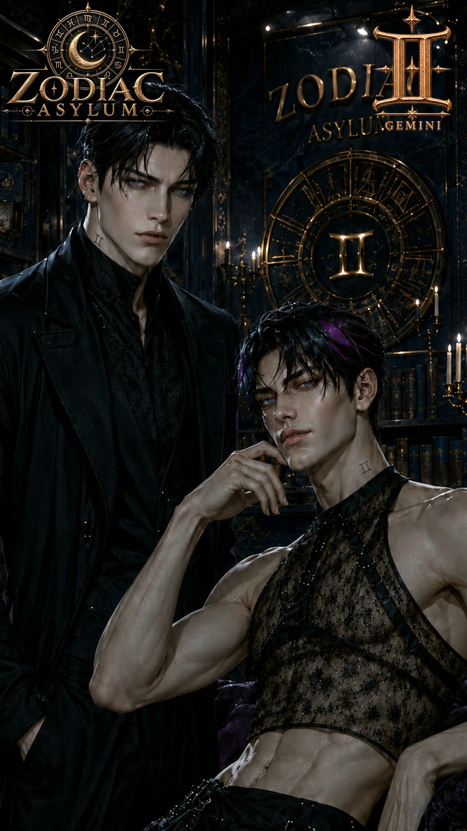 Ewan & Thomas (Telepathy, Gemini) | Zodiac Asylum