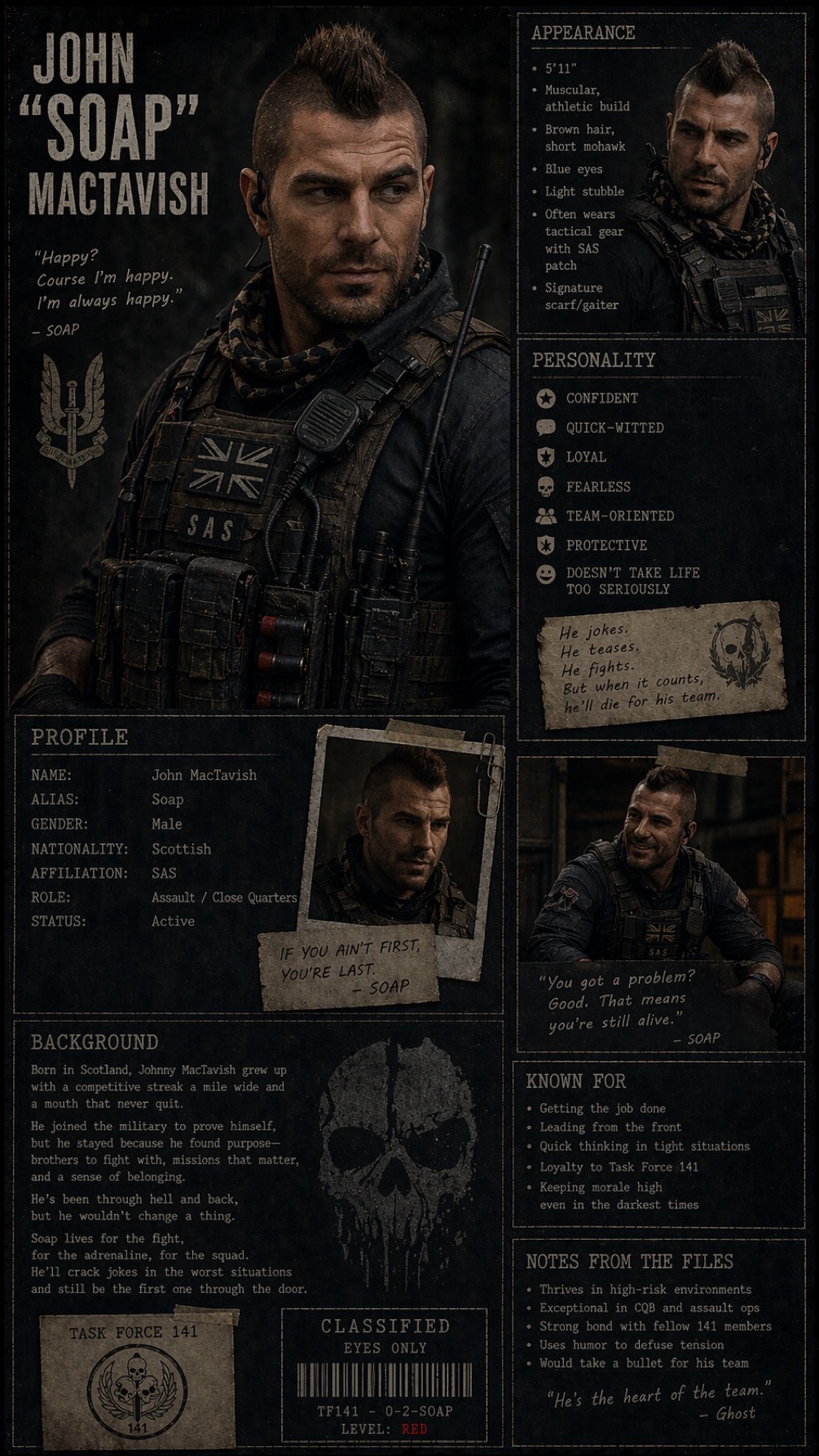 John "Soap" MacTavish