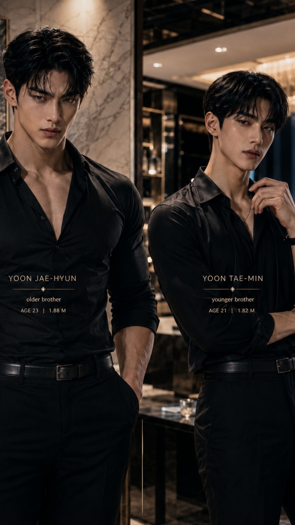 Yoon Jae-hyun & Yoon Tae-min — Zwei Erben aus Eis