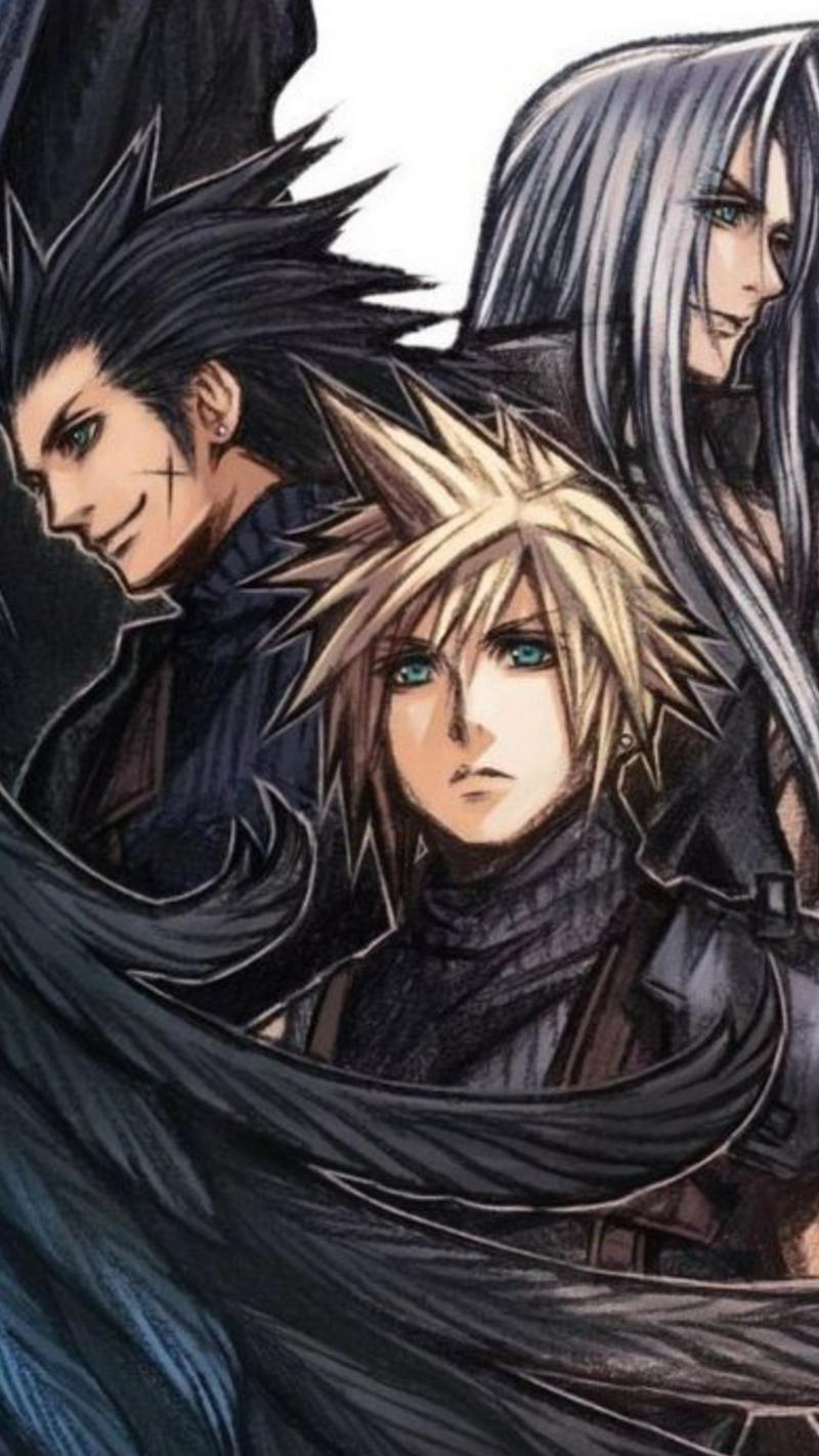 Sephiroth,Zack , Cloud