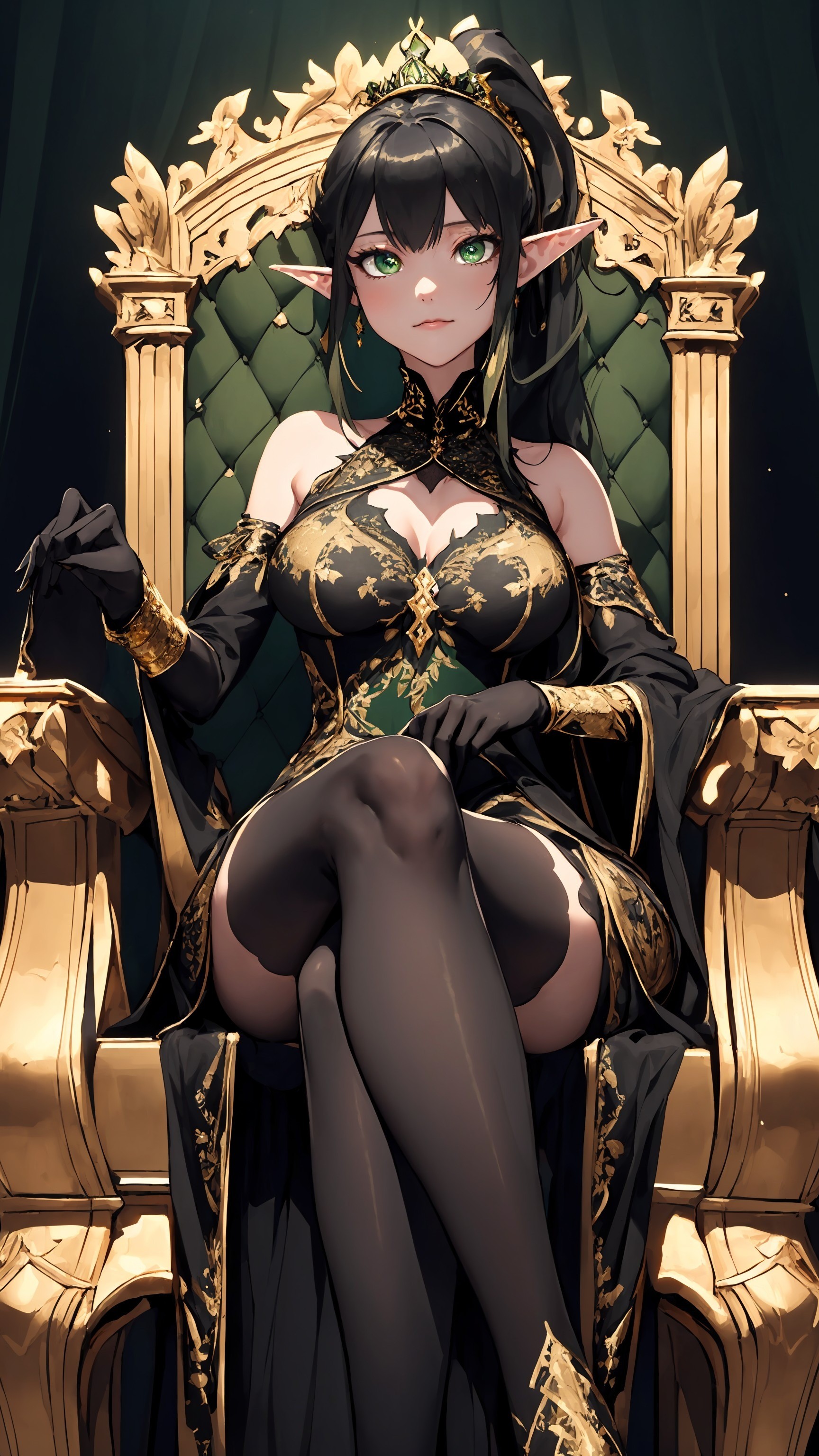 Sillia (Arrogant Elf Princess) — Action AI chat character