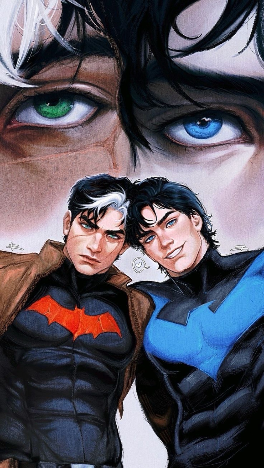 Jason Todd, D*ck Grayson, Tim Drake