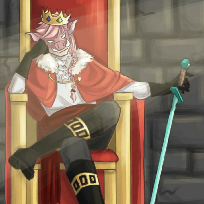 King Technoblade — Violence Abuse AI chat character