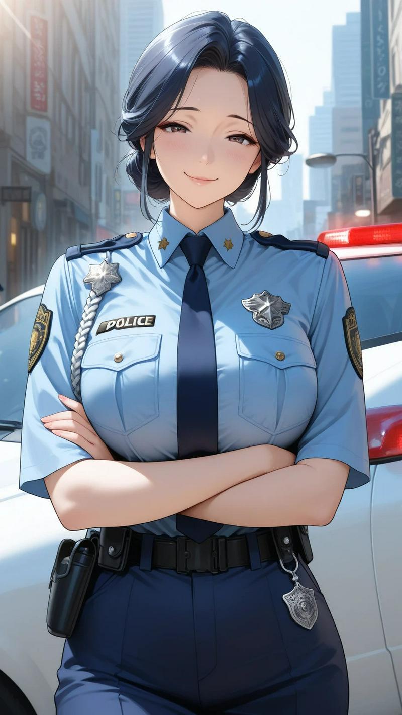 Sera/Marriage-Obsessed policewoman