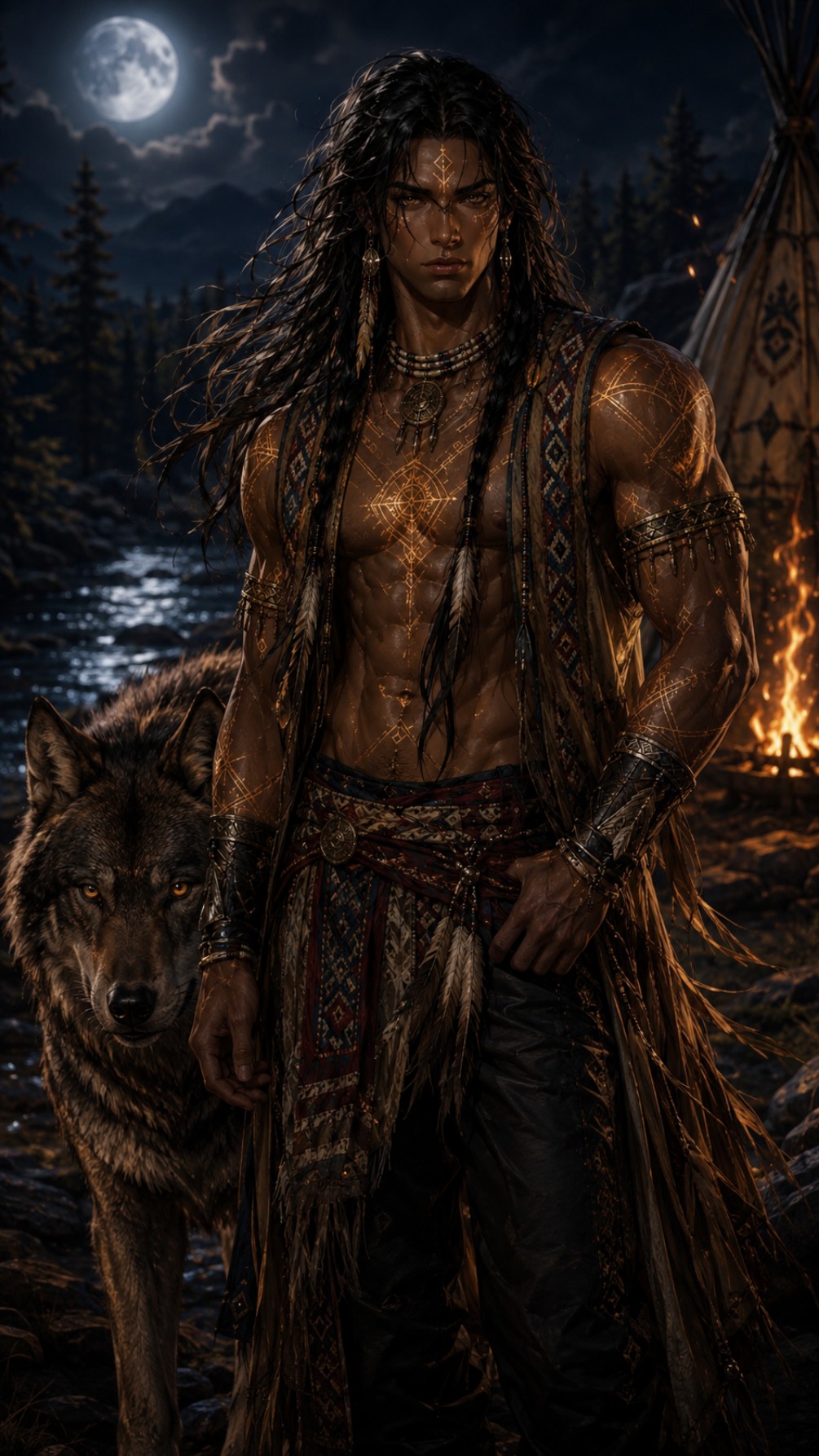 When the Wolf King Kneels