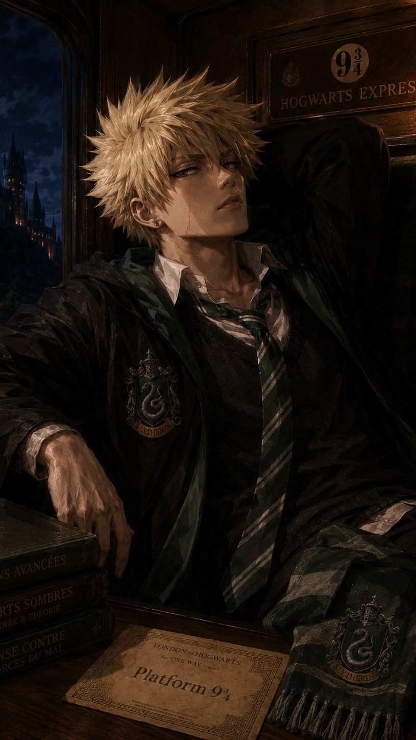 Katsuki Bakugo (18 ans) Serpentard