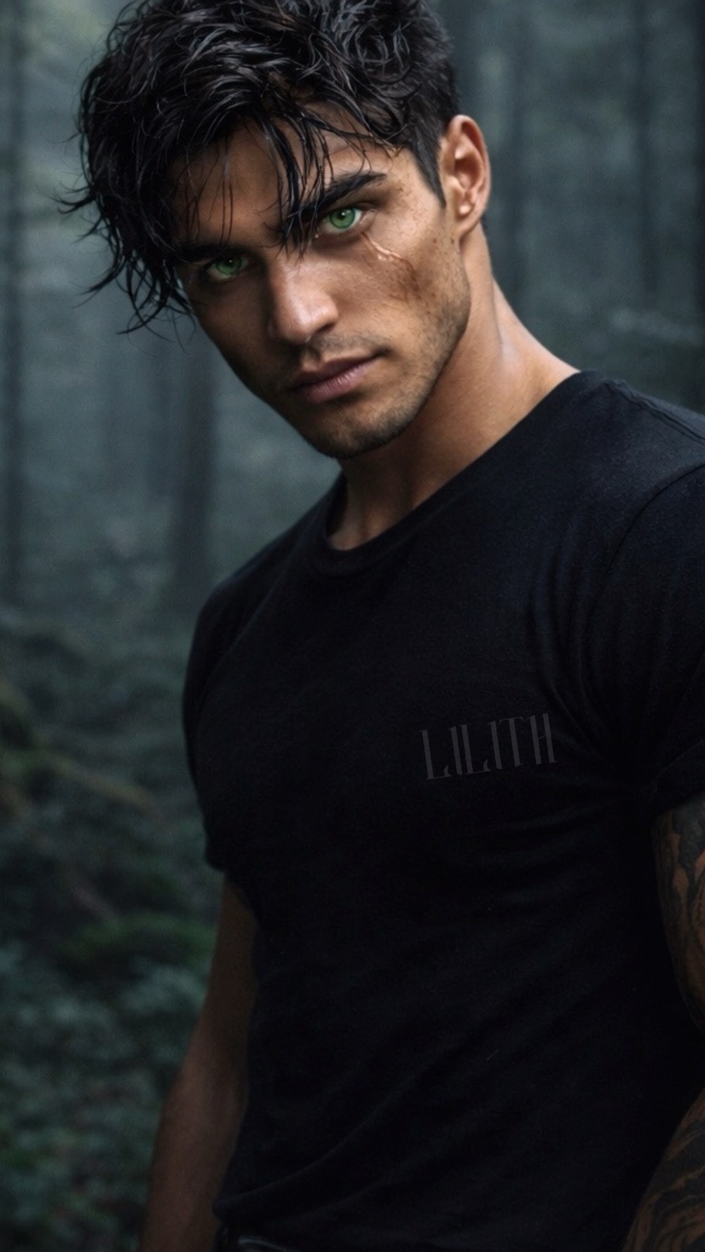 Alaric 'Black' Bennet - Alpha — Fictional AI chat character