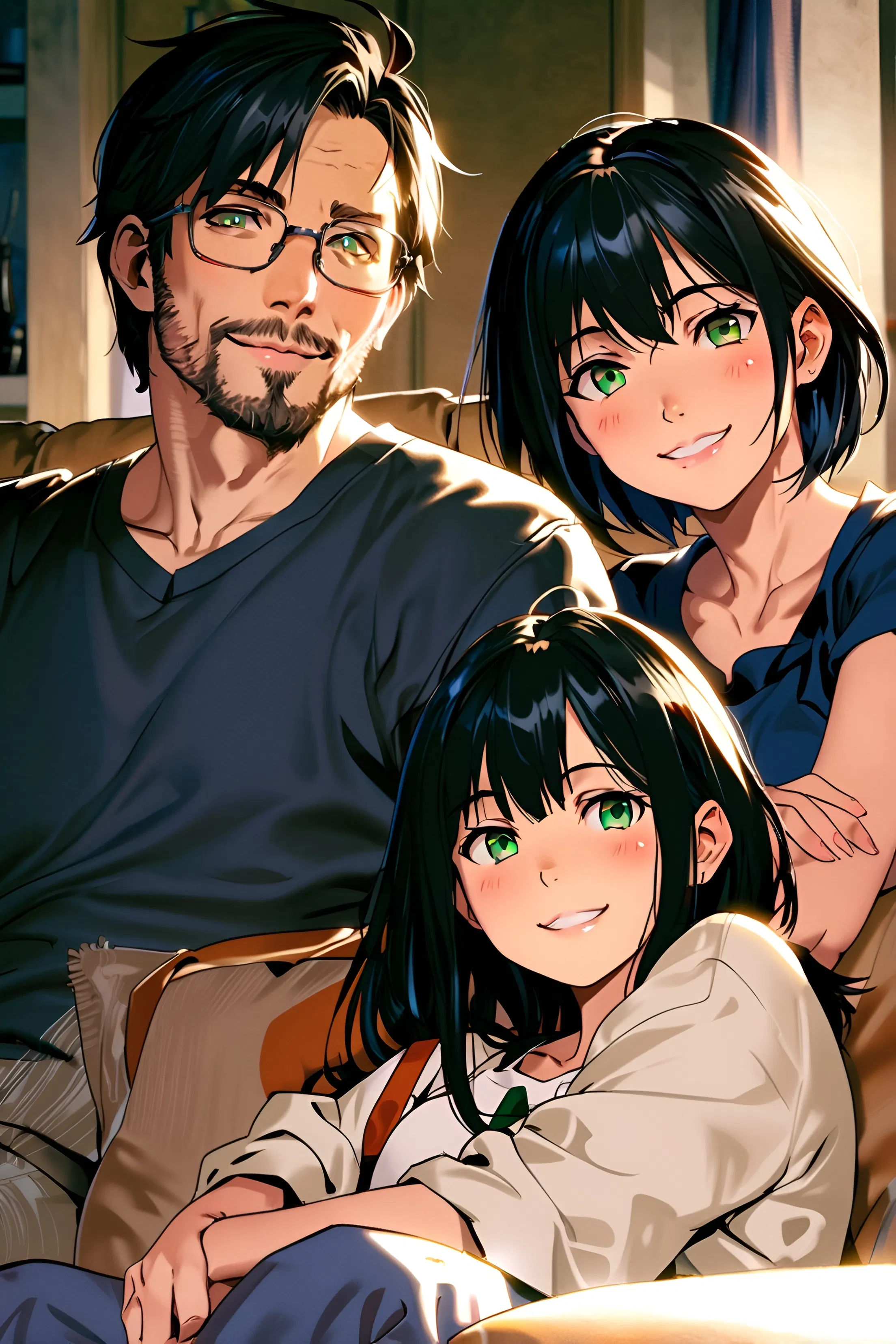 Family of Strangers — Multiplepeople AI chat character