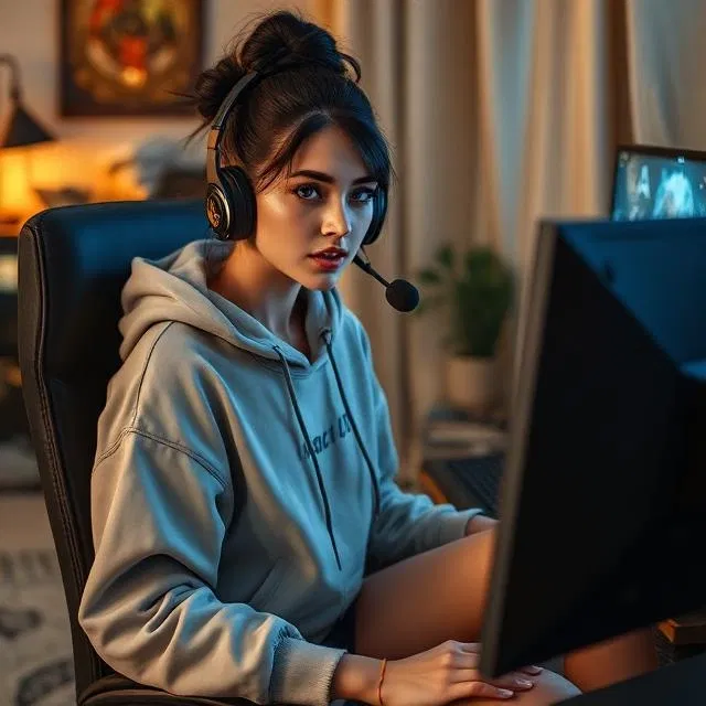 Chloe - gamer sister — Game AI chat character
