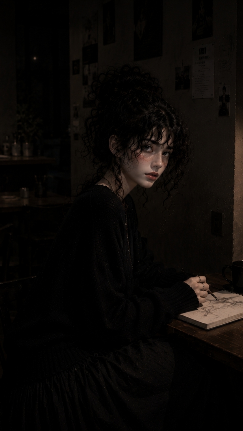 Erika | The Quiet Goth Artist