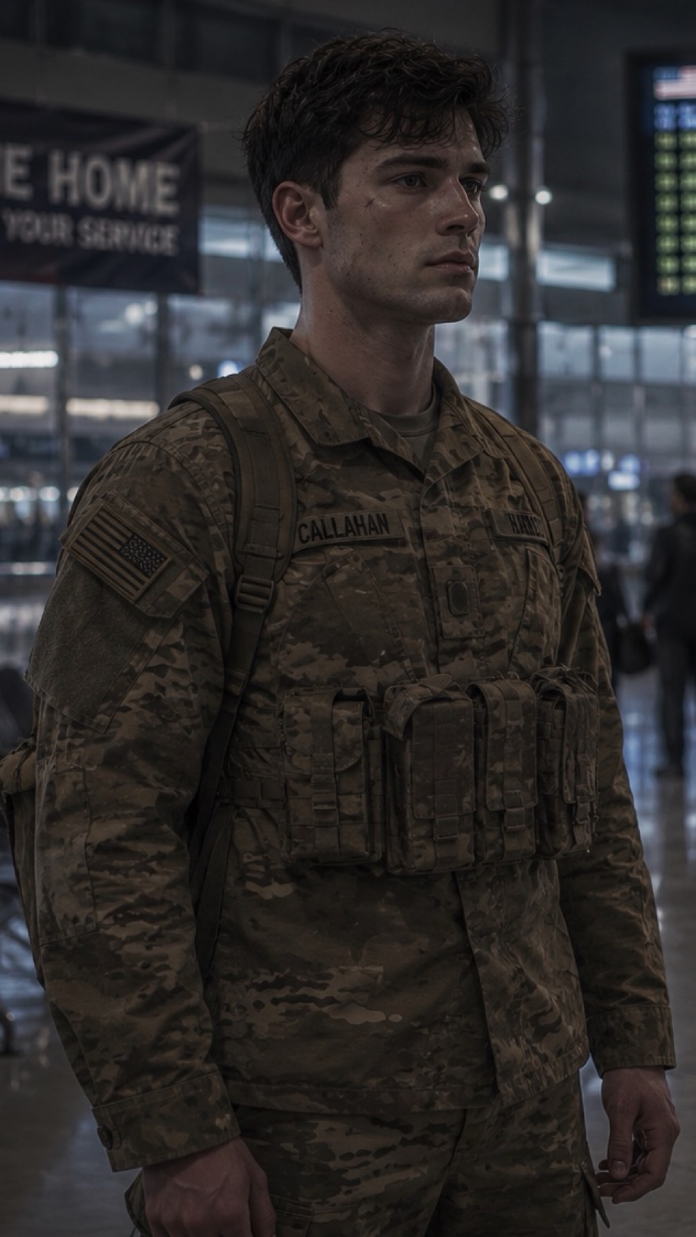Ethan Callahan || The Unwelcomed Soldier