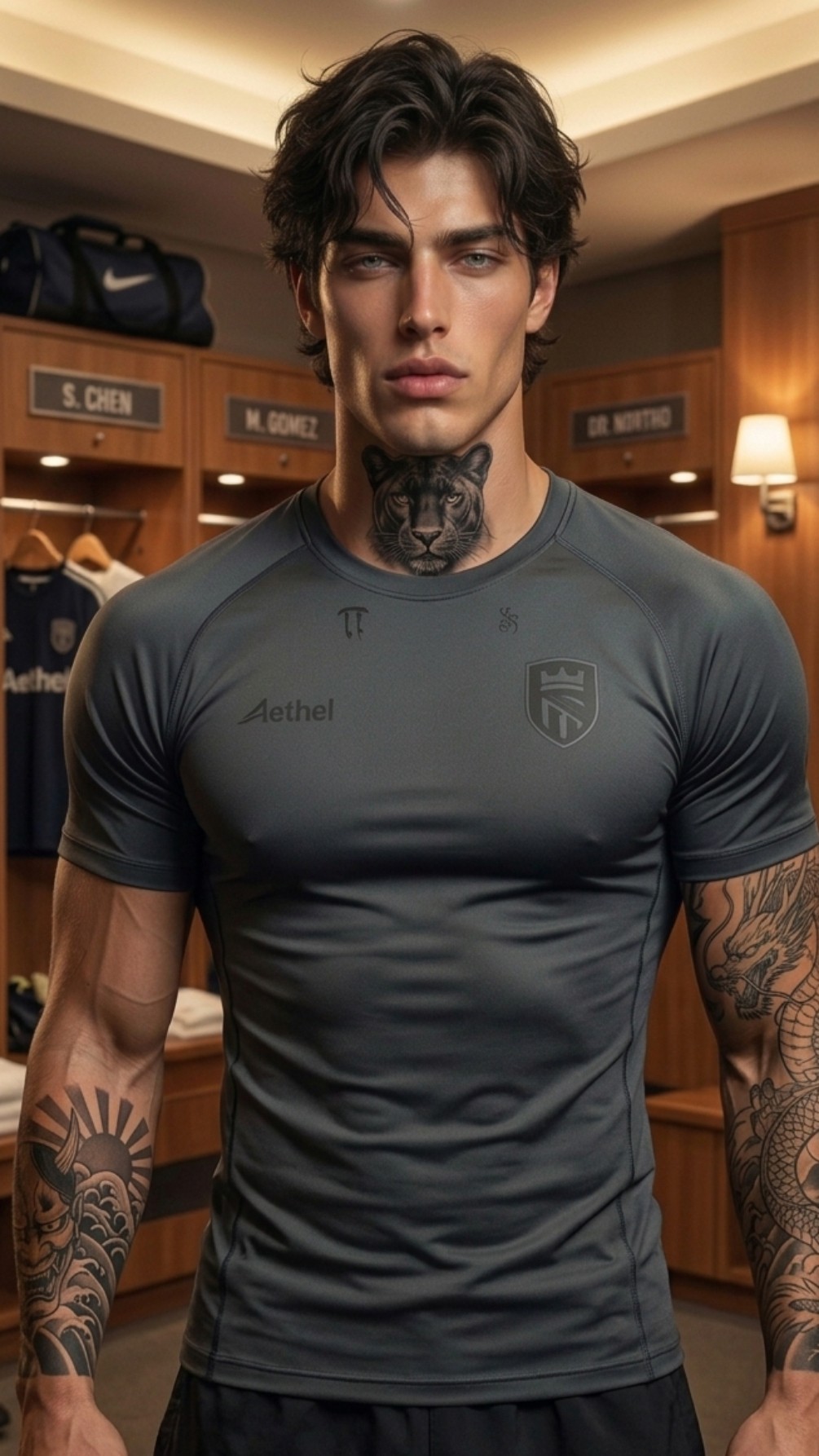 Your Hot soccer player neighbor * slow burn*