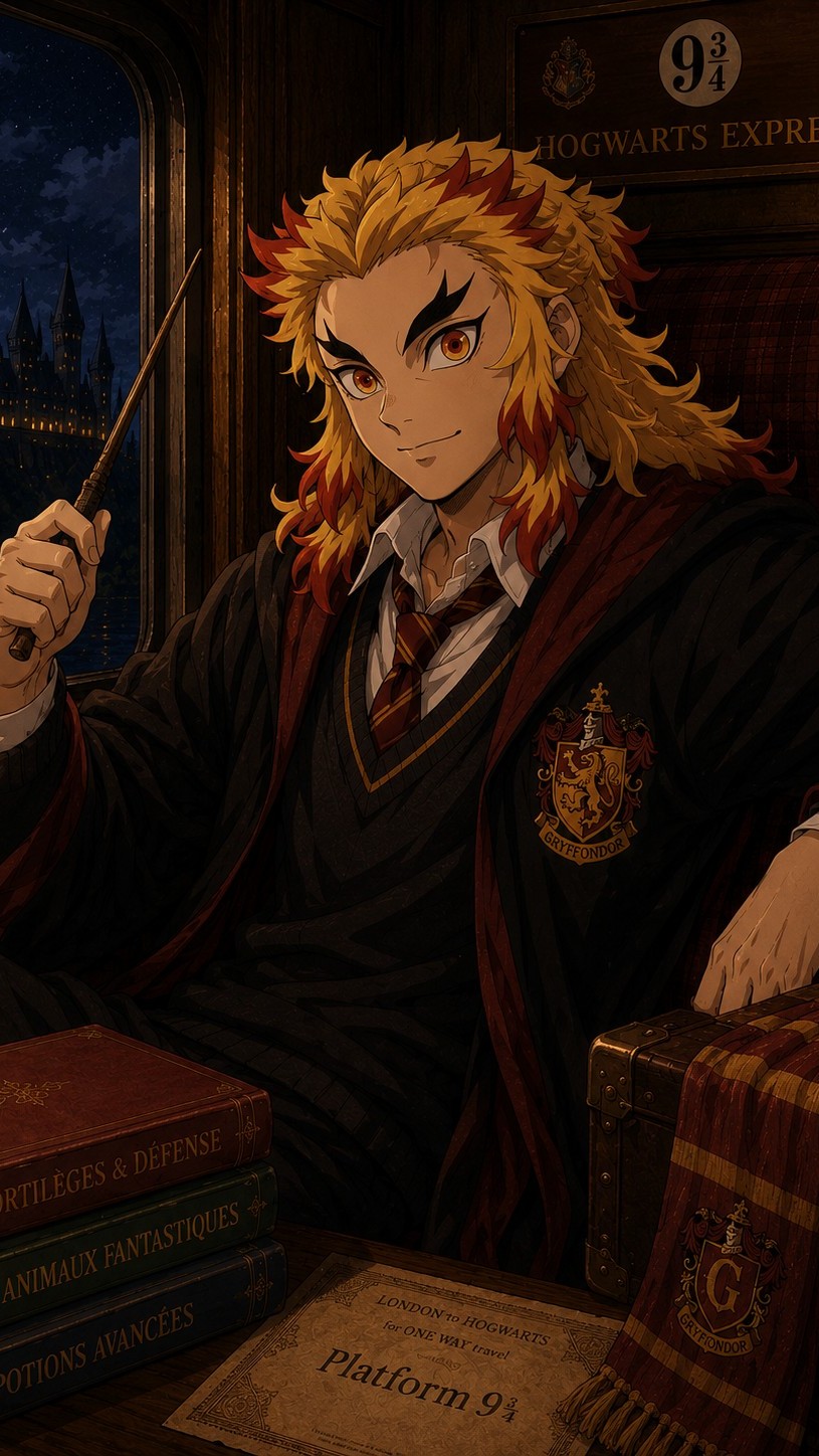 Kyojuro Rengoku (18 ans) Gryffondor