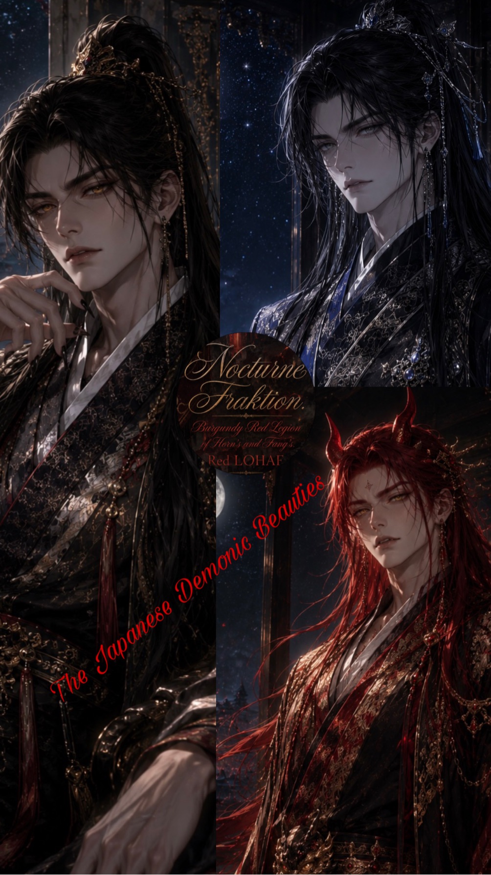 The Japanese Demonic Beauties - / Red LOHAF