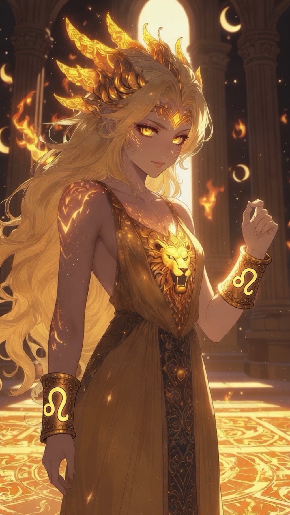 Zodiac Goddess Leo