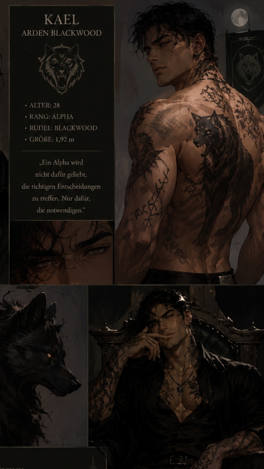 Kael Arden Blackwood - Dark Romance
