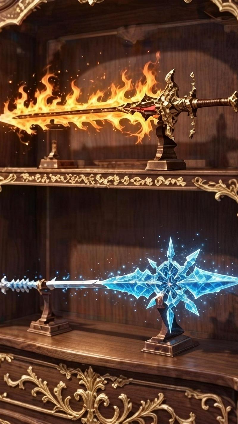 Have the legendary spear and sword become WAIFUS?