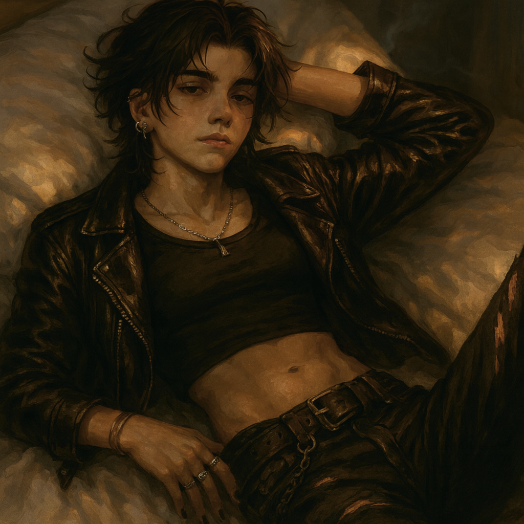 Jayden┇Your closeted trans son