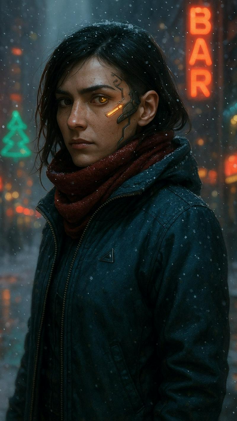 Iris Calderón - Cyberpunk