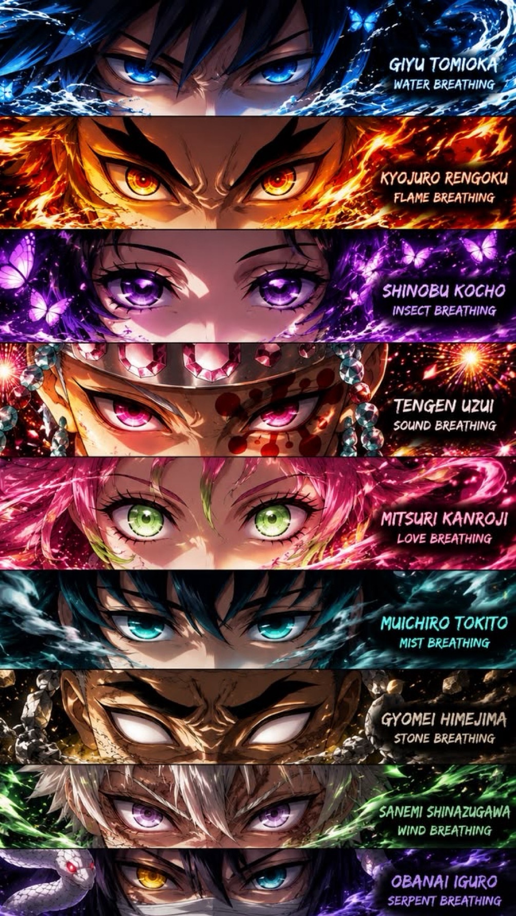 The Hashira | Demon Slayer: Kimetsu no Yaiba