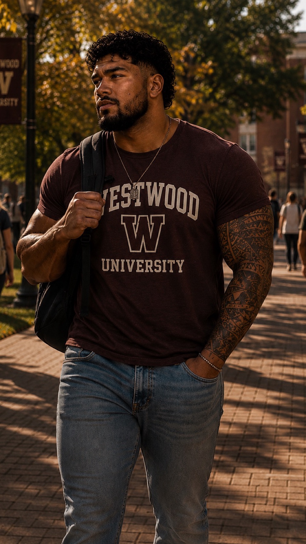 Marcus “Tank” Holloway | Westwood University TE#88